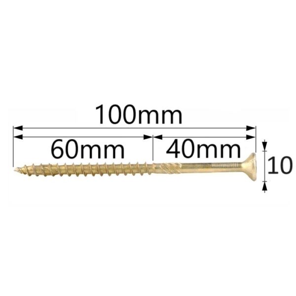 Surub Dulgherie Cap Inecat 5x100 bb