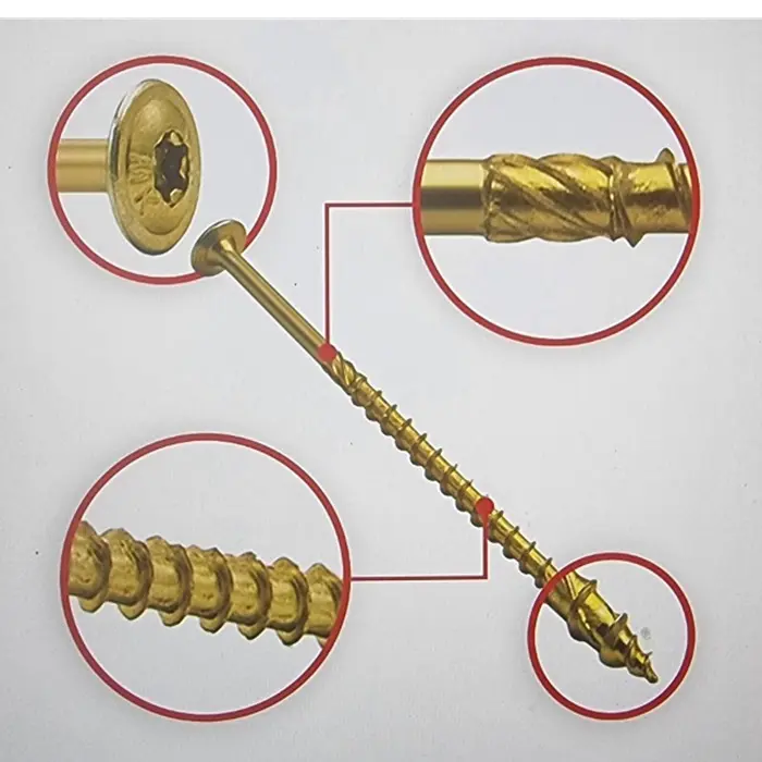 Surub Dulgherie Cap Plat 8x100 ee