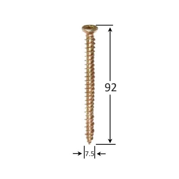 Surub Montaj Ferestre 7.5x92 b