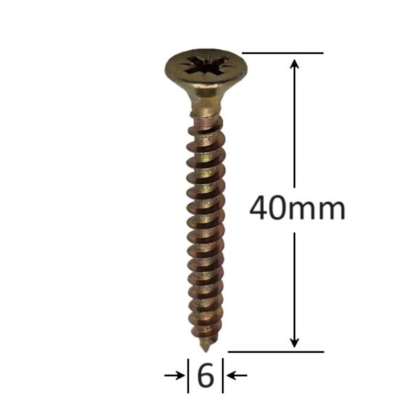 holsurub lemn cap inecat 6x40 aa