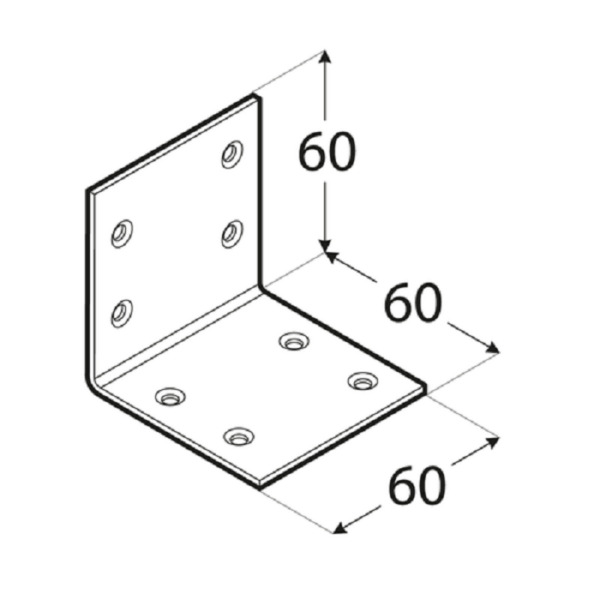 Coltar Lemn 60x60x60x2 b