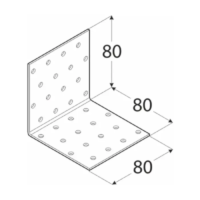 Coltar Lemn 80x80x80x2 d