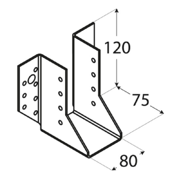 Papuc Grinda Tip A 80x120x2 WB26 b