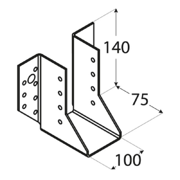 Papuc Grinda Tip A 100x140x2 WB 30 b