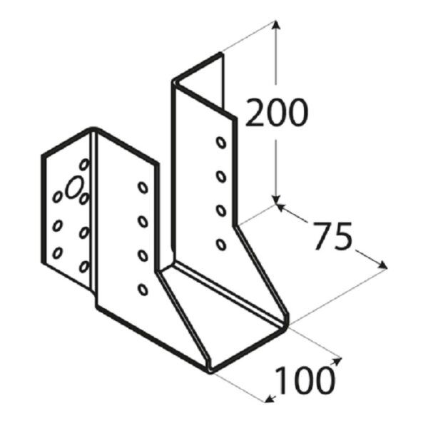 Papuc Grinda Tip A 100x200x2 WB 32 b