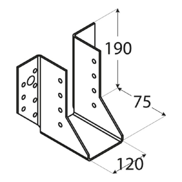 Papuc Grinda Tip A 120x190x2 WB 36 b