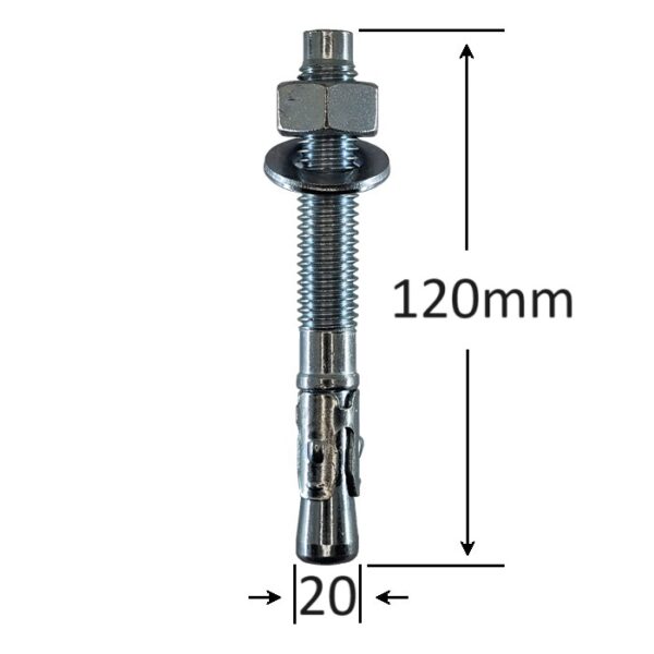 Conexpand Ancora Cu Cep Cilindric Si Clema M20x120 a