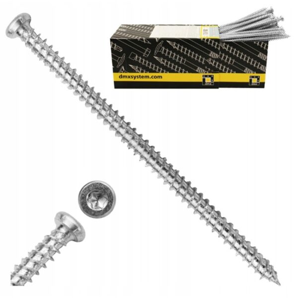 Surub Montaj Ferestre Argintiu 7.5x112 a