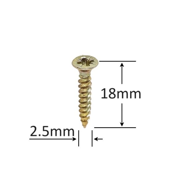 Holsurub Lemn Cap Inecat 2.5x18 a