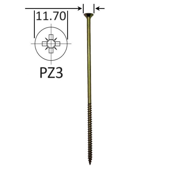 Holsurub Lemn Cap Inecat 6x220 b