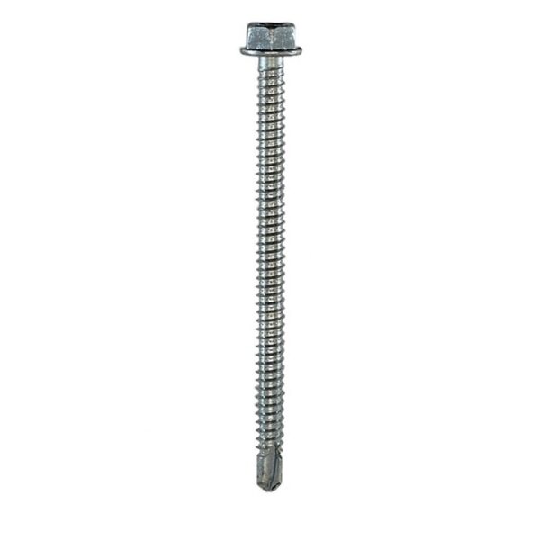 Surub Autoforant Cap Hexagonal 6.3x120mm Zincat b