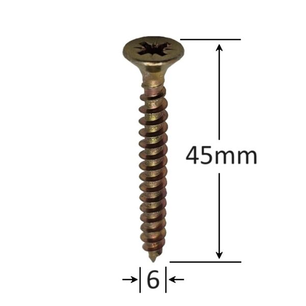 holsurub lemn cap inecat 6x45 a