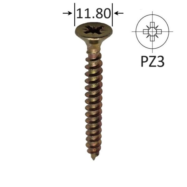 holsurub lemn cap inecat 6x45 b