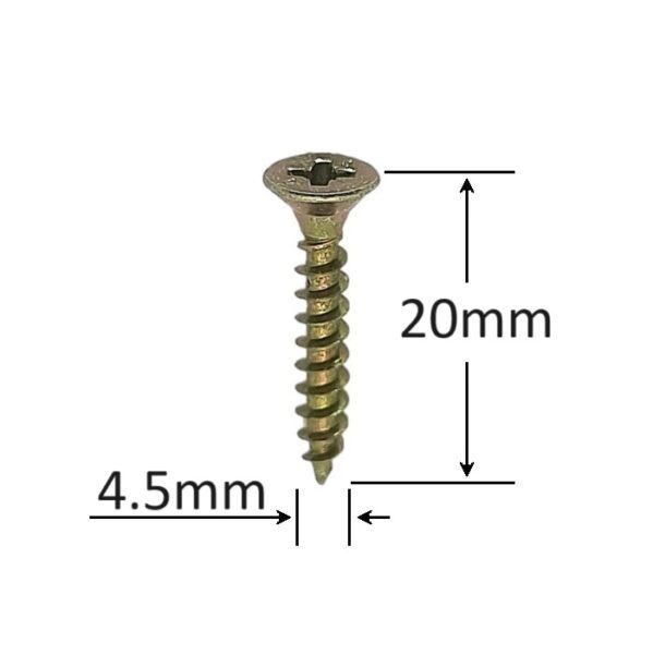 Holsurub Lemn Cap Inecat 4.5x20 a