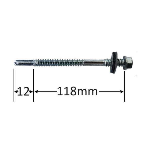 Surub Panou Sandwich 130mm b