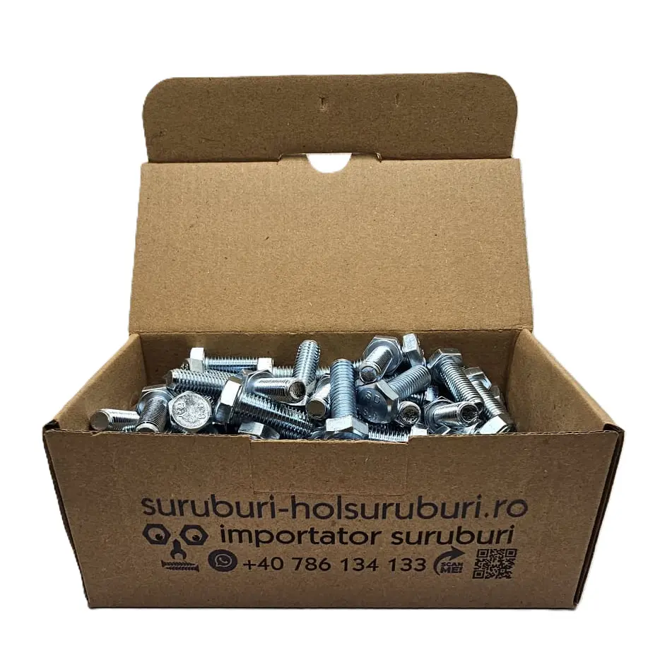 Surub Filet Metric M20x40mm Cap Hexagonal e