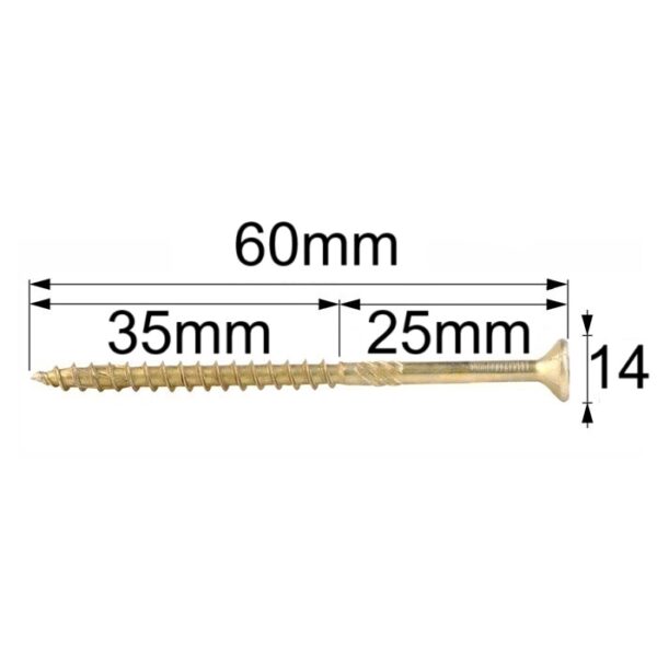 Surub Dulgherie Cap Inecat 8x60 b