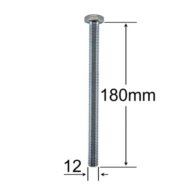 Surub Filet Metric M12x180mm Cap Hexagonal a