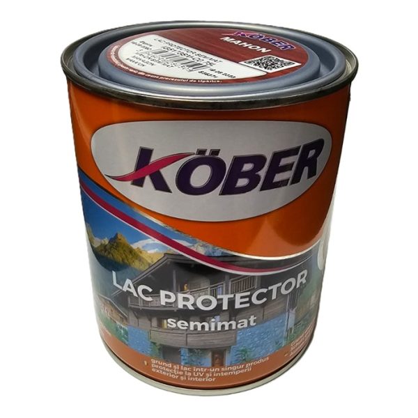 Lac Pentru Lemn Semimat Mahon 0.75L a