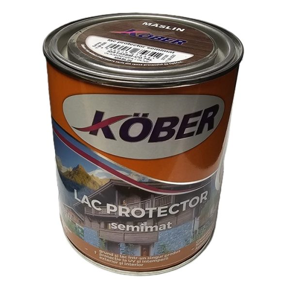 Lac Pentru Lemn Semimat Maslin 0.75L a
