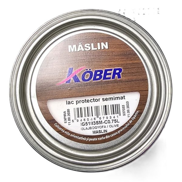 Lac Pentru Lemn Semimat Maslin 0.75L b