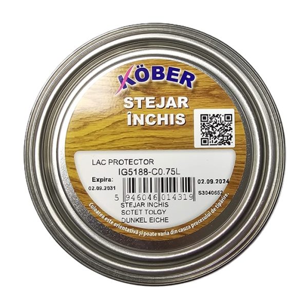 Lac Protector Pentru Lemn Stejar Inchis 0.75L b