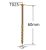 Surub Dulgherie Cap Plat 5×60 – 200buc/cutie