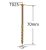 Surub Dulgherie Cap Plat 5×70 – 200buc/cutie