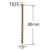 Surub Dulgherie Cap Plat 5×80 – 200buc/cutie