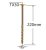 Surub Dulgherie Cap Plat 6×220 – 100buc/cutie