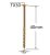 Surub Dulgherie Cap Plat 6×40 – 100buc/cutie