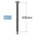 Surub Inox M8x100mm Cap Hexagonal – 25buc/cutie
