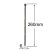 Surub Lemn Cap Cilindric 6x260mm – 100buc/cutie