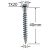 Surub Montaj Conectori 5x40mm – 500buc/cutie