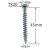 Surub Montaj Conectori 5x45mm – 500buc/cutie