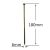 Holsurub Lemn Cap Inecat 6x180mm – 100 buc/cutie